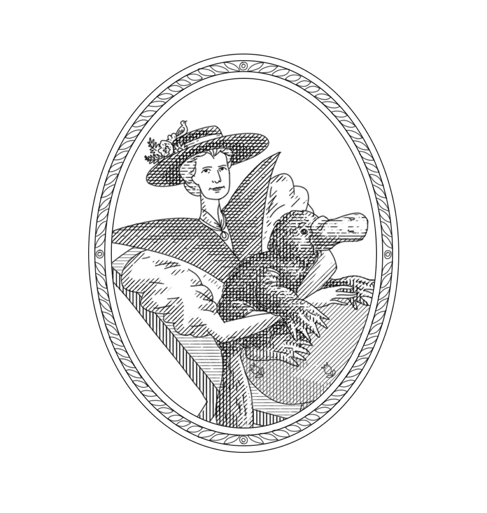 Олена Пчілка (ілюстрація Дарії Луцишиної)