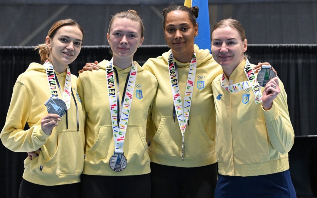 Українські шпажистки та рапіристки здобули два «срібла» на Кубках світу з фехтування серед жіночих команд