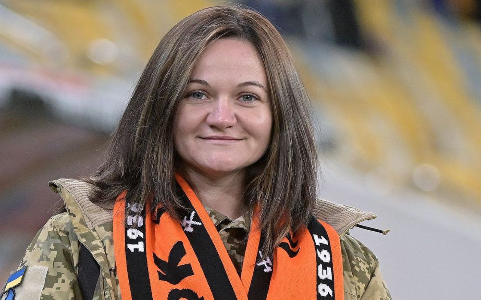 Військовиця Наталія Грабарчук, яка збила російську ракету на Рівненщині, зробила перший удар у матчі «Шахтаря» з «Рухом»