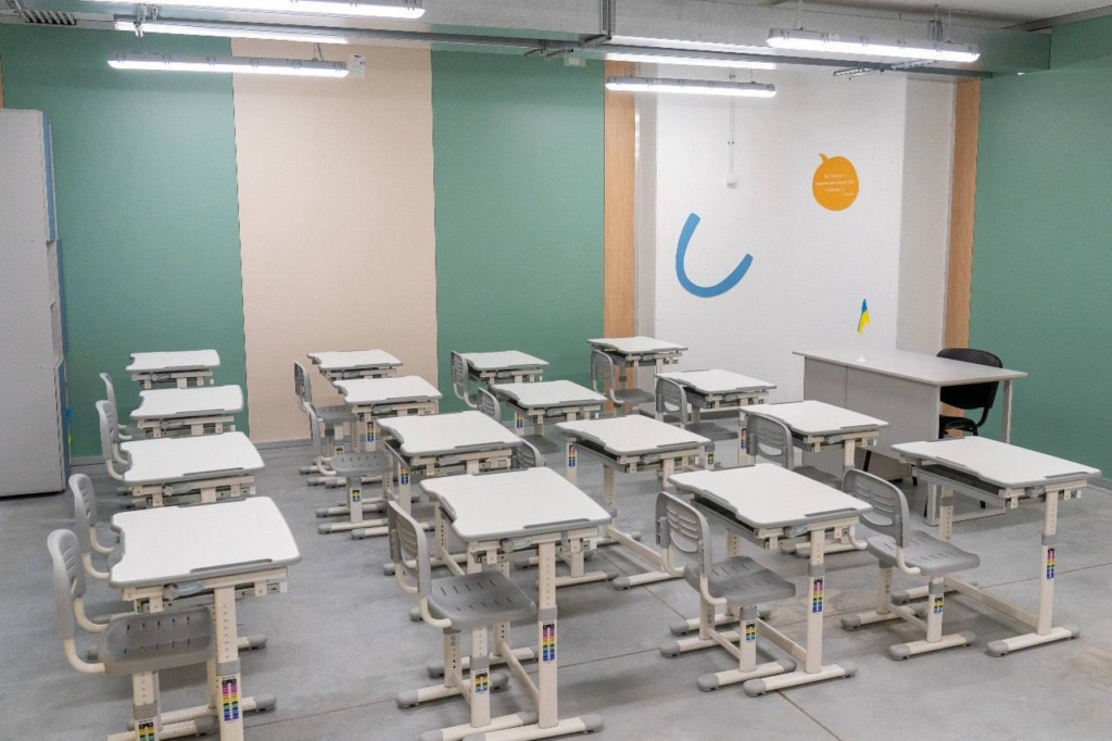 У Запоріжжі відкрили першу підземну школу