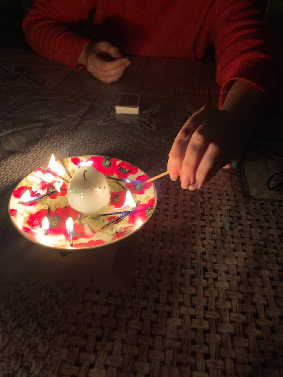 У Славутичі, коли тиждень не було світла. Фото: Поліна Кучинська