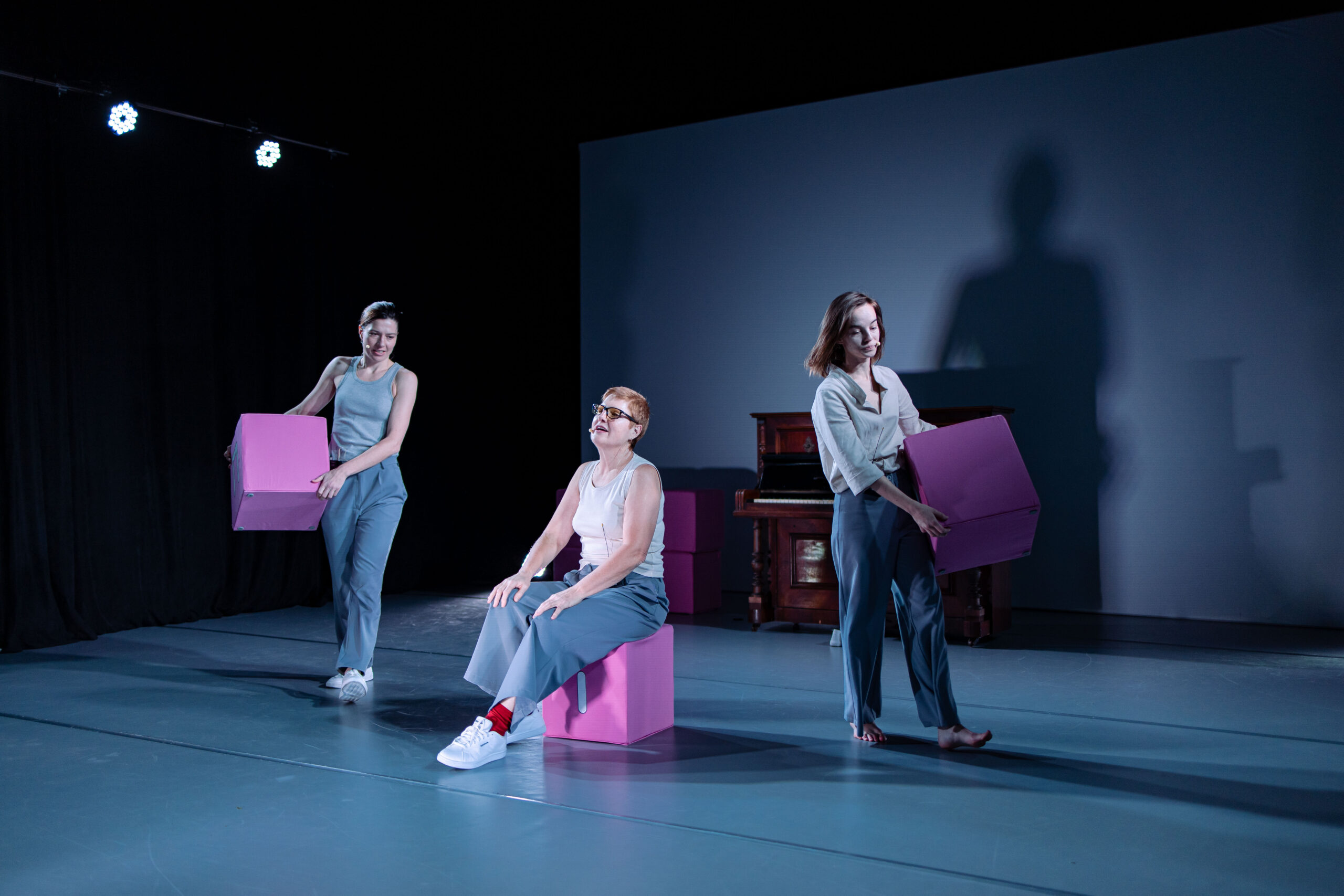 «Уроки музики». У Львові покажуть танцювально-перформативну виставу Оксани Черкашиної про стосунки матері та доньки