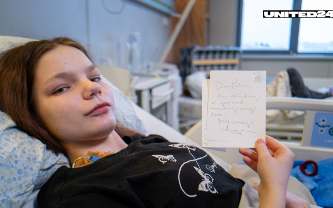 Анджеліна Джолі зателефонувала пораненій внаслідок обстрілу дівчинці з Ізюма, щоб підтримати її