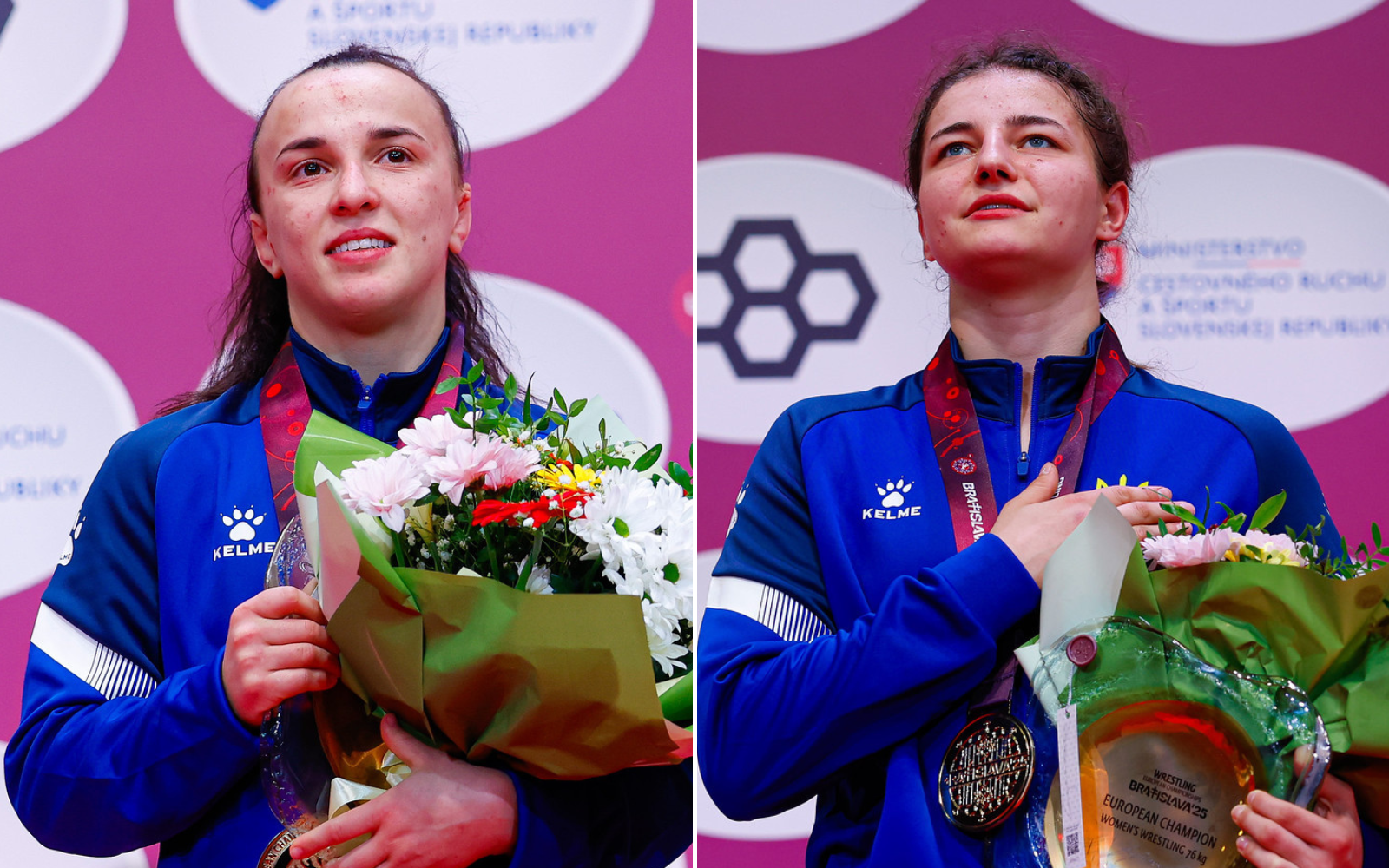 Українки Оксана Лівач та Анастасія Алпєєва стали чемпіонками Європи з боротьби