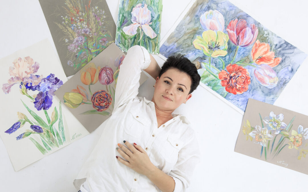 Вилікувати депресію, відкрити артшколу й виховувати сина з аутизмом. Розмова з художницею Людмилою Гавриш