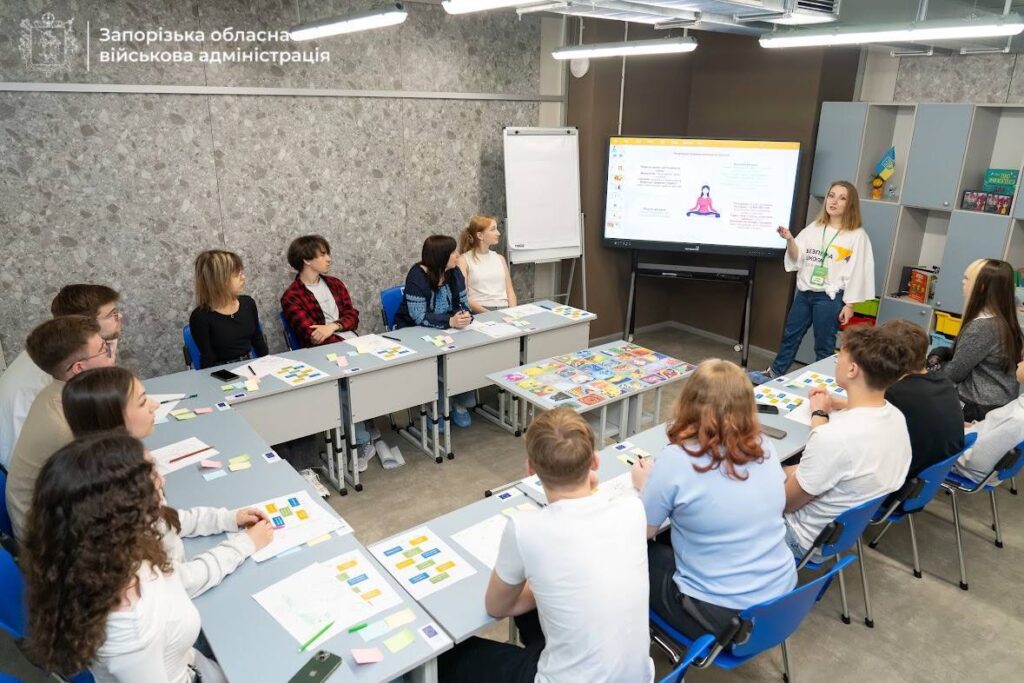 У Запоріжжі запрацювала нова підземна школа: за парти зможуть повернутися 1000 учнів