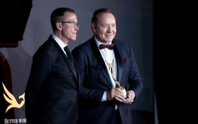 Кевін Спейсі в Каннах отримав нагороду за досягнення у кіно від фонду, що виступає за права жінок і дітей