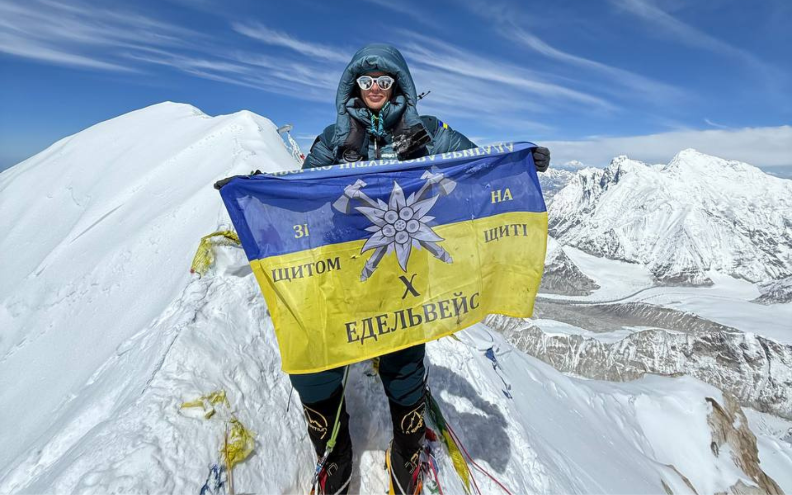 Альпіністка Антоніна Самойлова стала першою українкою, яка підкорила п’ять найвищих вершин світу