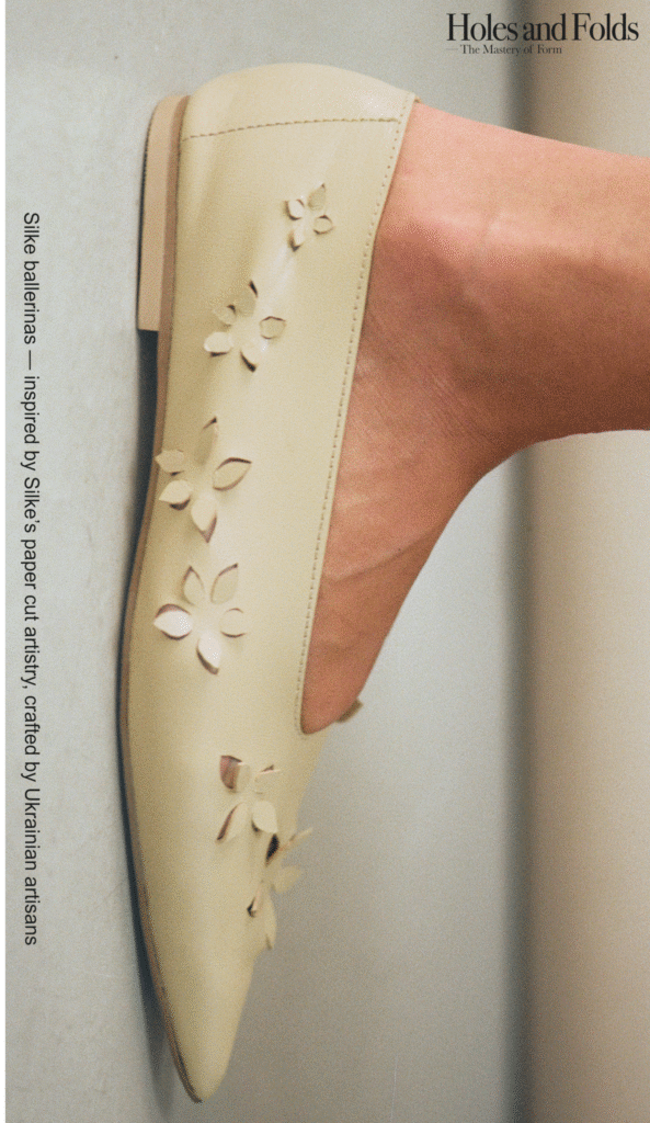 Бренд HVÓYA представив літній дроп взуття Holes and Folds, натхнений паперовим мистецтвом