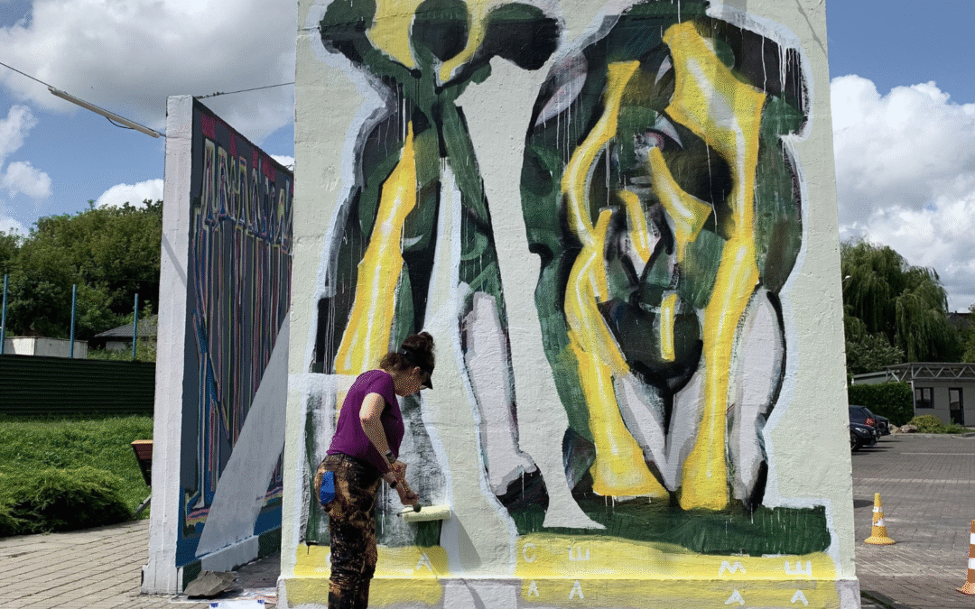 Українсько-американська художниця Мая Гаюк створить новий мурал у Луцьку