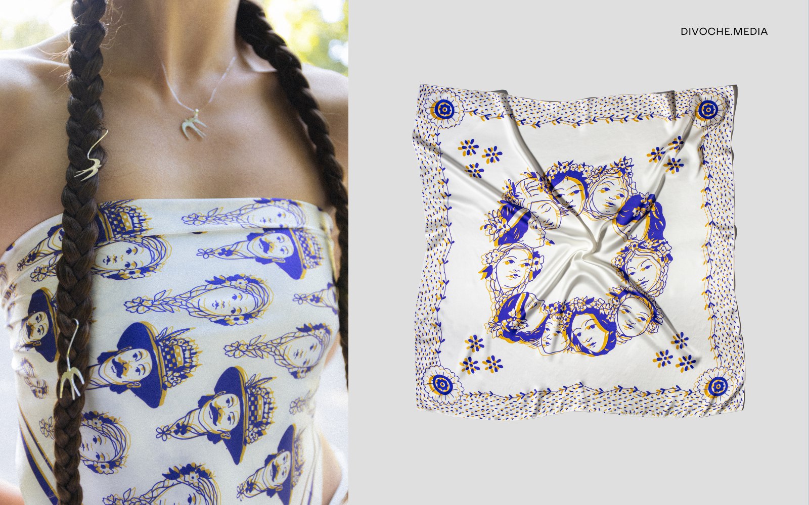 Нова колекція хустин та прикрас від бренду Ґроно та Luuu Tattoo