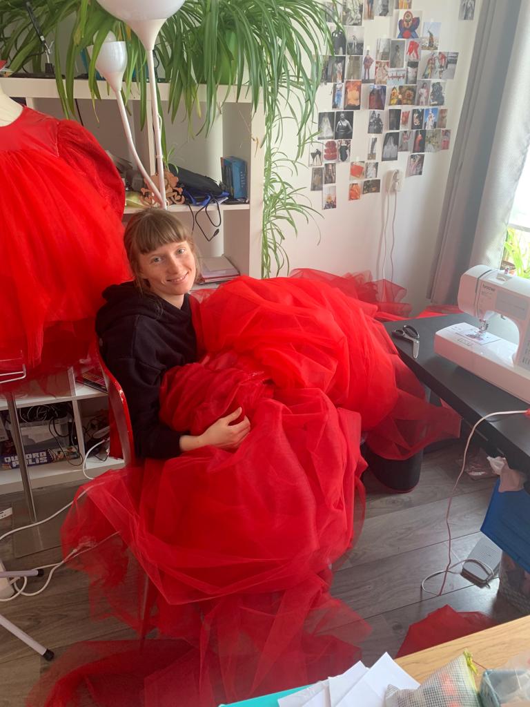 Катерина Антоненко під час навчання в університеті