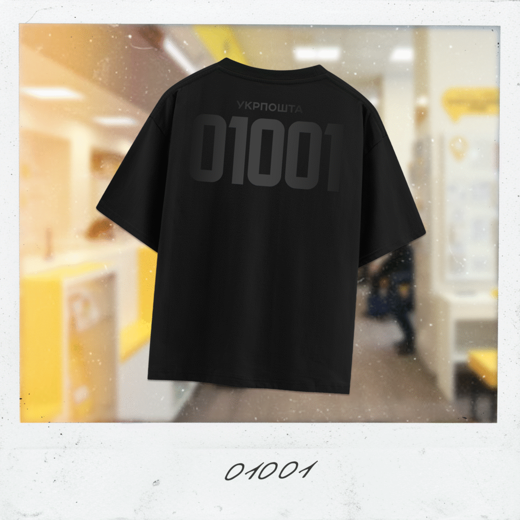 Укрпошта випустила нову лінійку фірмових футболок «Обережно, крихке»