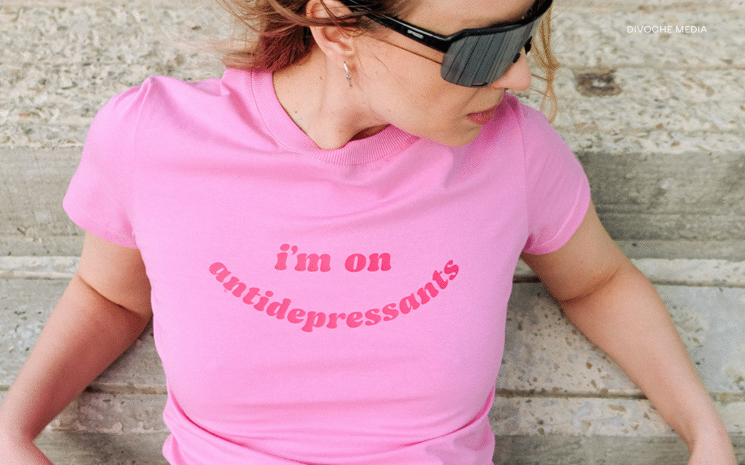 I’m on antidepressants. Бренд «ХУІЗИТ» презентував нову колекцію, присвячену темі психічного здоров’я