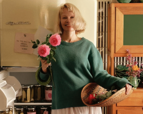 Памела Андерсон випустила мариновані огірки з пелюстками троянд