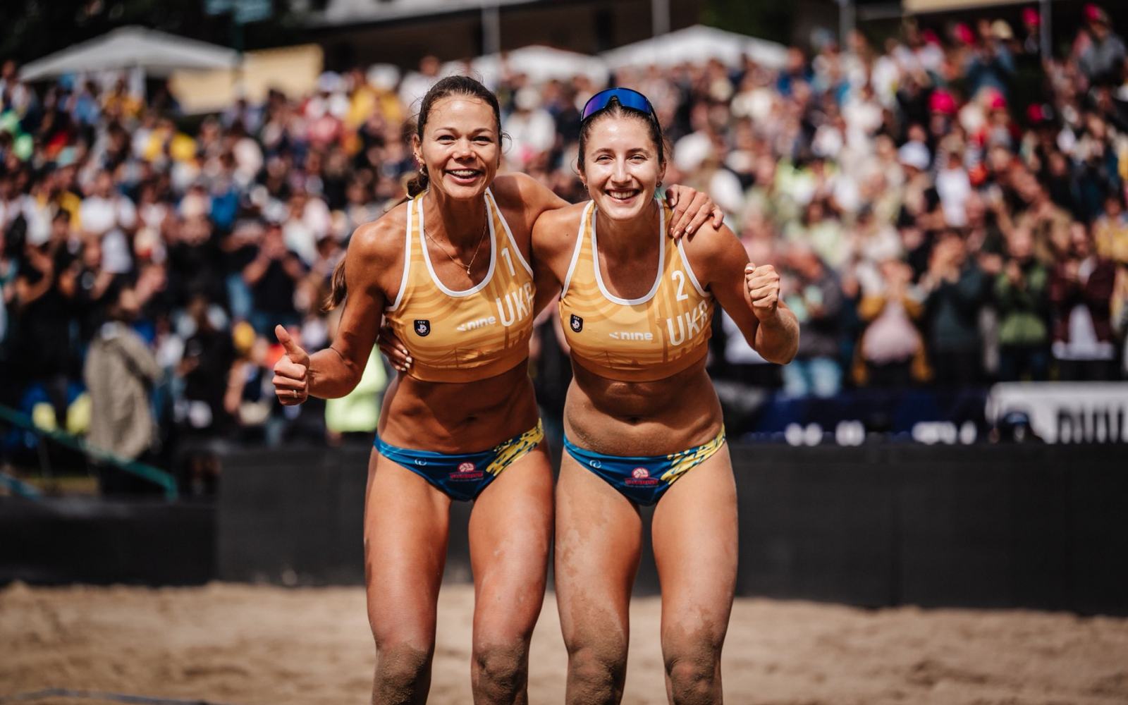 Україна вперше в історії здобула золоту медаль на чемпіонаті Європи з пляжного волейболу серед жінок