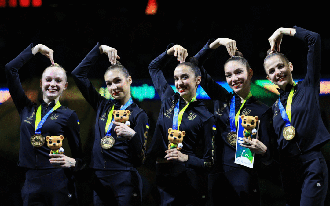 Українки здобули друге в історії «золото» Чемпіонату світу з художньої гімнастики у багатоборстві