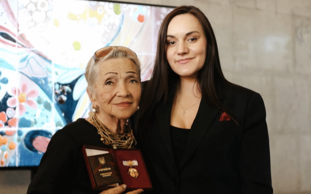 Керамістка Людмила Мєшкова отримала орден княгині Ольги I ступеня