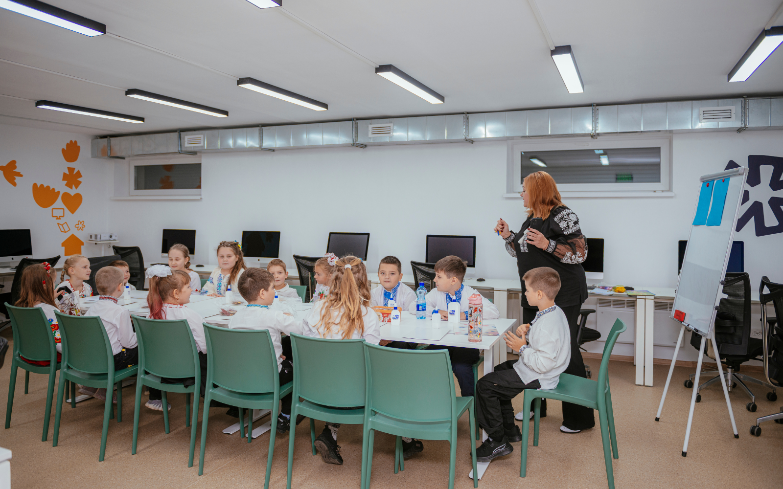 У деокупованому Ізюмі на Харківщині відкрили підземний освітній простір для школярів