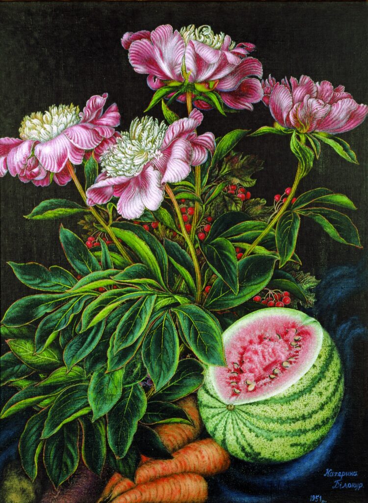 «Тендітна квітка Катерини Білокур». У Києві до 125-річчя від дня народження видатної художниці покажуть її картини