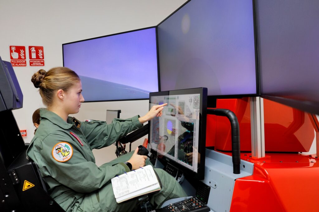 Принцеса Леонор першою серед жінок іспанської королівської родини самостійно керувала літаком