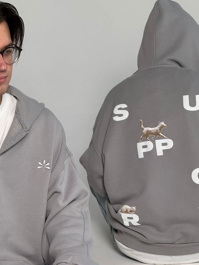 «Підтримуй хвостиків, що шукають дім». Бренд Support by Poustovit створив благодійний дроп для допомоги тваринам у притулках