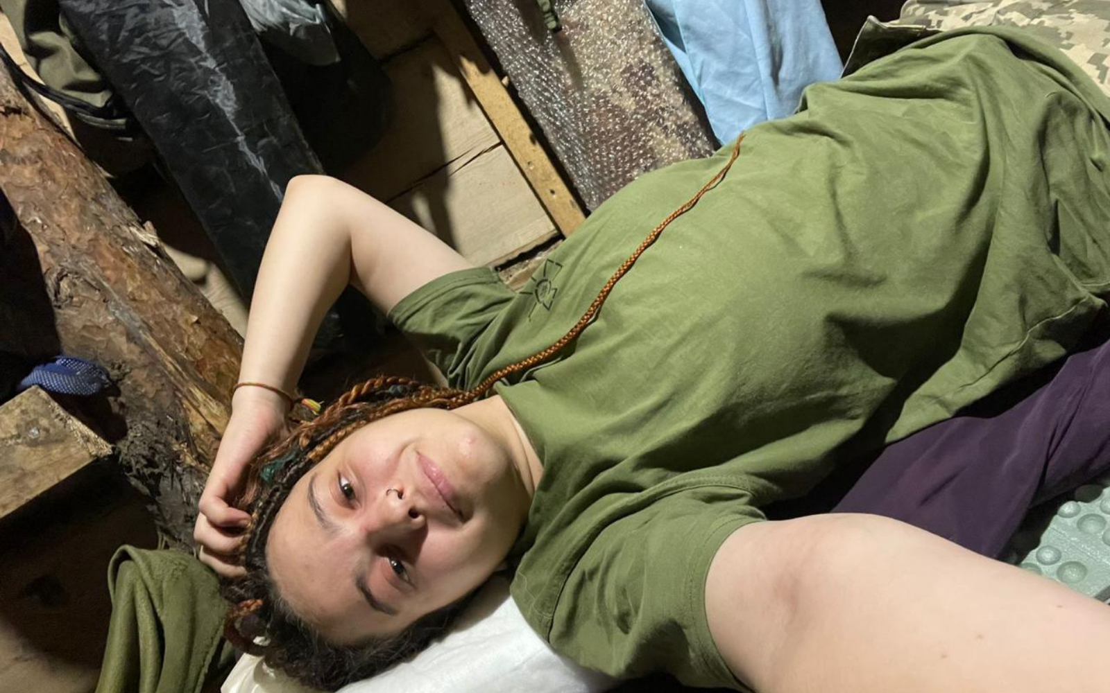 «Я не хочу в цивільне життя»: історія доброволиці на псевдо «Воля»