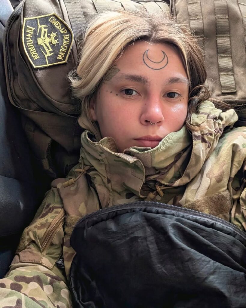 На фронті загинула військовослужбовиця Лана «Саті» Чорногорська