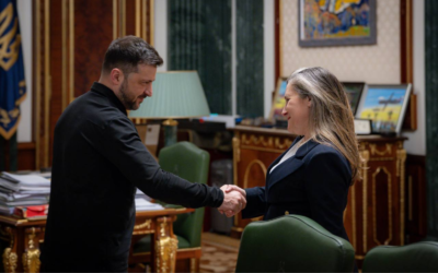 Зеленський призначив ексміністерку фінансів Канади Христю Фріланд своєю радницею з питань економічного розвитку