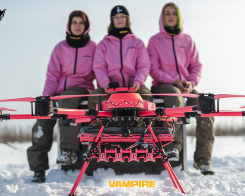 Перший жіночий безпілотний підрозділ ЗСУ показав унікальний рожевий бомбер Vampire