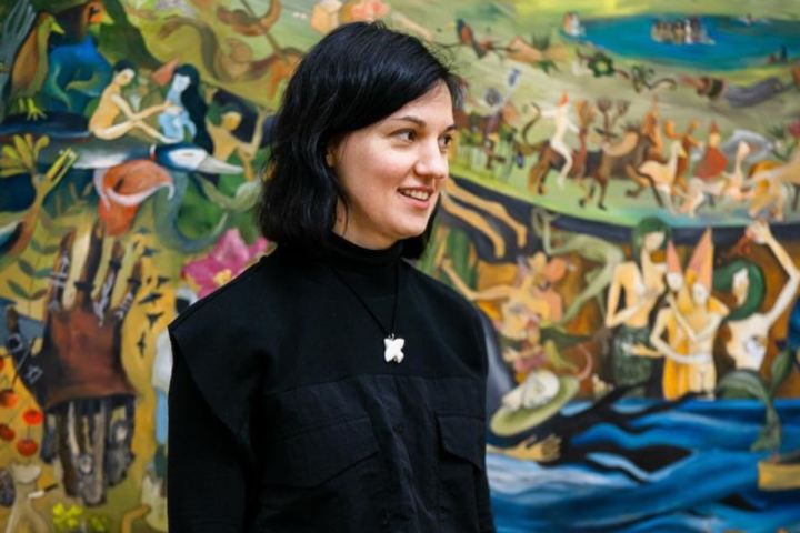 Художниця Аліна Гаєва презентує перший за п’ять років мистецький проєкт Всесвіт навиворіт