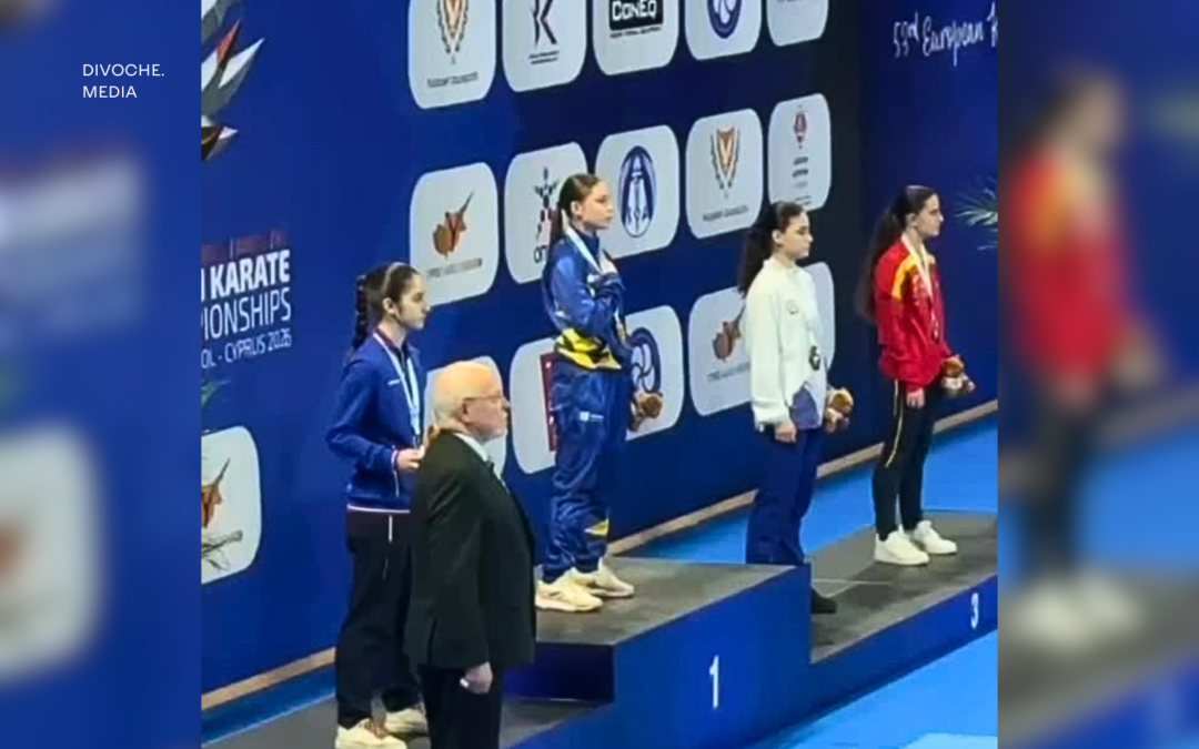 Українська кадетка Софія Елій стала чемпіонкою Європи з карате та відмовилася від спільного фото з росіянкою