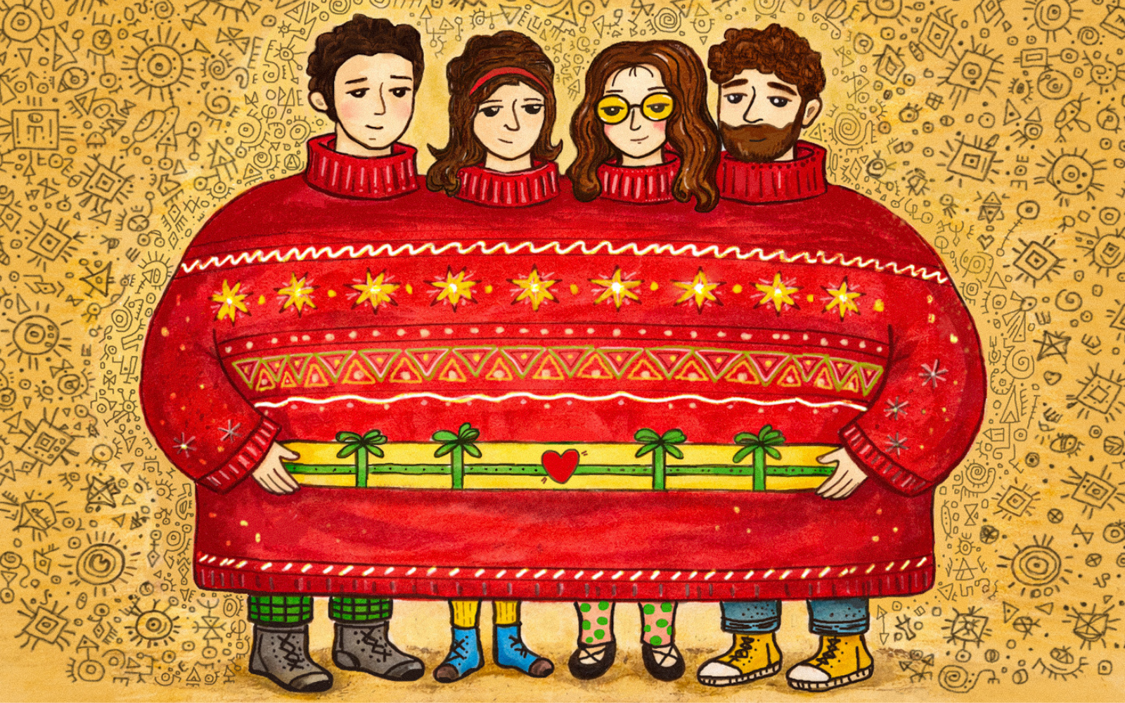 Історія поліаморної родини, яка утворилася у війну