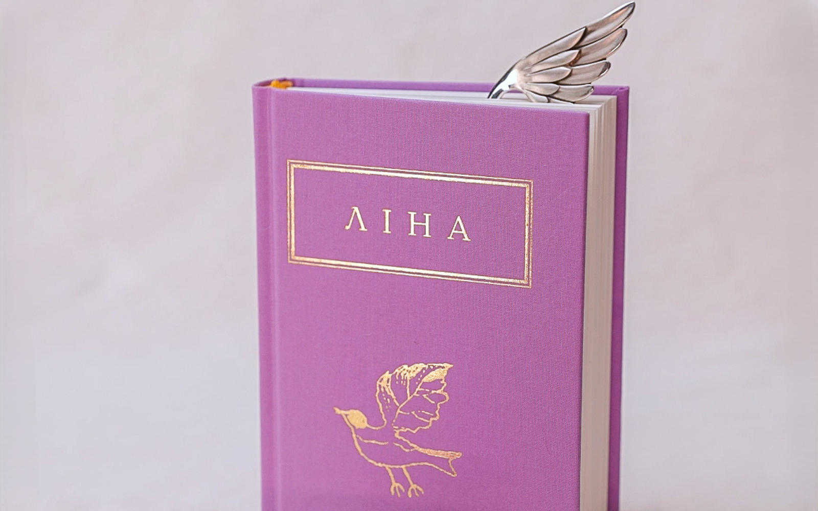 GASANOVA та Ліна Костенко випустили бронзові й срібні закладки-крила для книжок