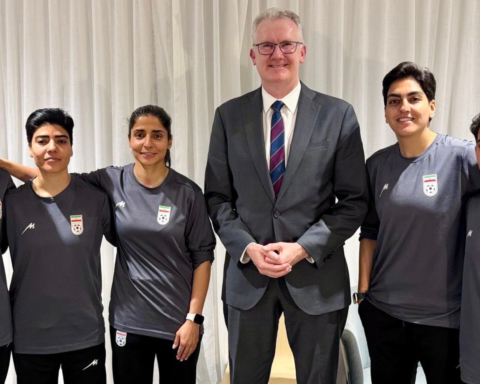 П’ятеро іранських футболісток отримали гуманітарні візи в Австралії через загрозу безпеці після відмови співати гімн Ірану