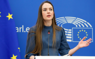 Українська правозахисниця Олександра Матвійчук стала однією з перших лауреаток Європейського ордена за заслуги