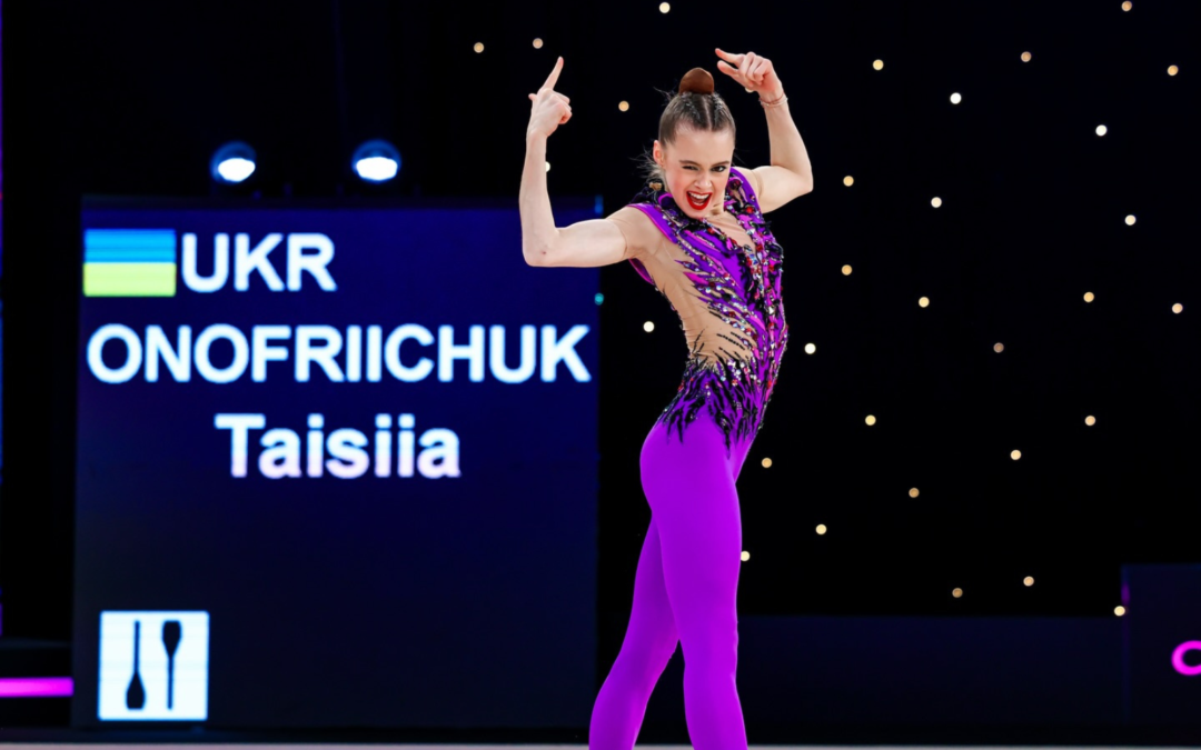 Українська грація Таїсія Онофрійчук виборола «золото» на Кубку світу з художньої гімнастики в Болгарії