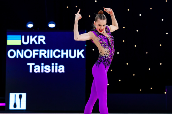 Таїсія Онофрійчук здобула золото у багатоборстві на Кубку світу з художньої гімнастики
