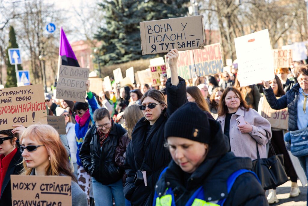 Перша хода за чотири роки. Як пройшов Марш жінок у Міжнародний день боротьби за права жінок