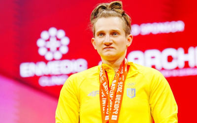 Українка Каміла Конотоп вчетверте стала абсолютною чемпіонкою Європи з важкої атлетики