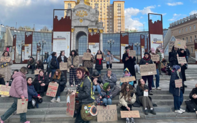 У центрі Києва провели акцію протесту через ухвалення Цивільного кодексу в першому читанні