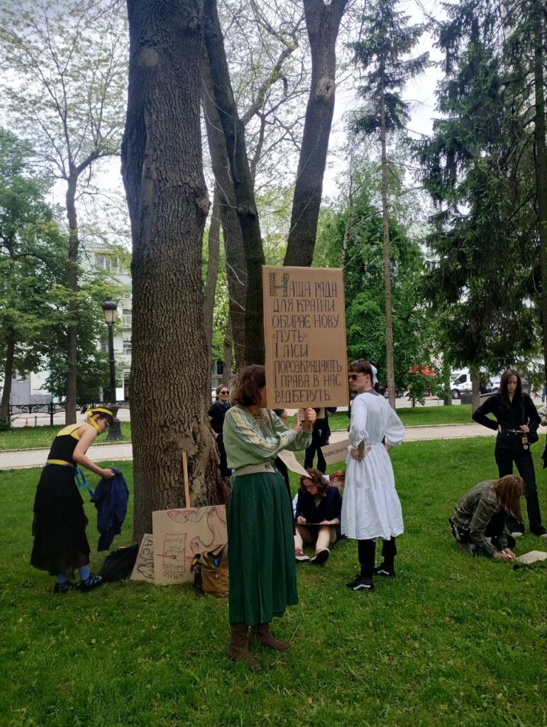 «Руки геть від прав людини»: У Києві протестували проти нового проєкту Цивільного кодексу